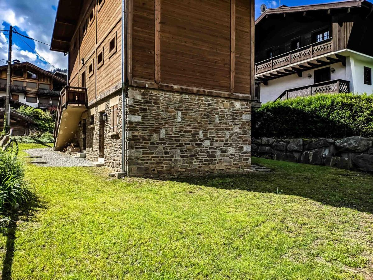 Chalet De Charme 4 Chambres, Balcons, Jardin, Proche Centre Et Telecabine Megeve - Fr-1-453-12 Εξωτερικό φωτογραφία