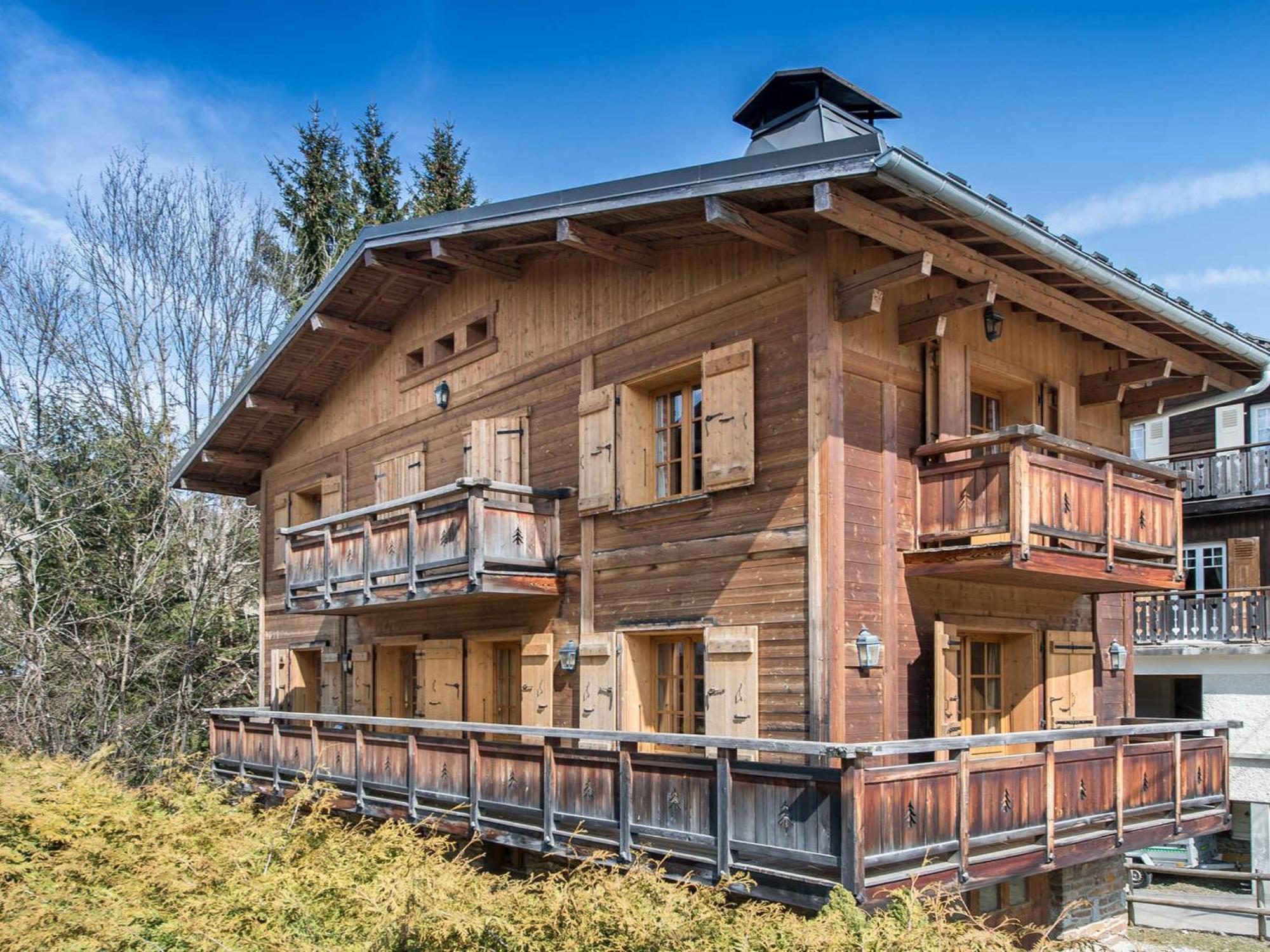 Chalet De Charme 4 Chambres, Balcons, Jardin, Proche Centre Et Telecabine Megeve - Fr-1-453-12 Εξωτερικό φωτογραφία